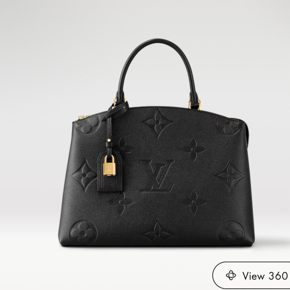 Authentic Louis Vuitton Grand Palais In Black